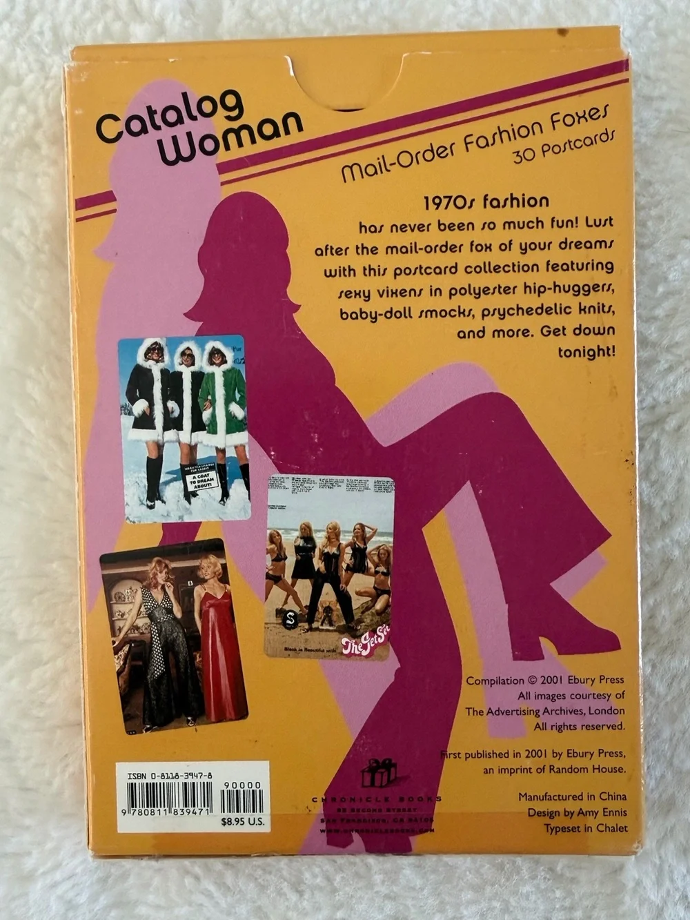 Vintage 2001 Catalog Woman Mail-Order Fashion Foxes Postcard Lot - 21/30 Cards